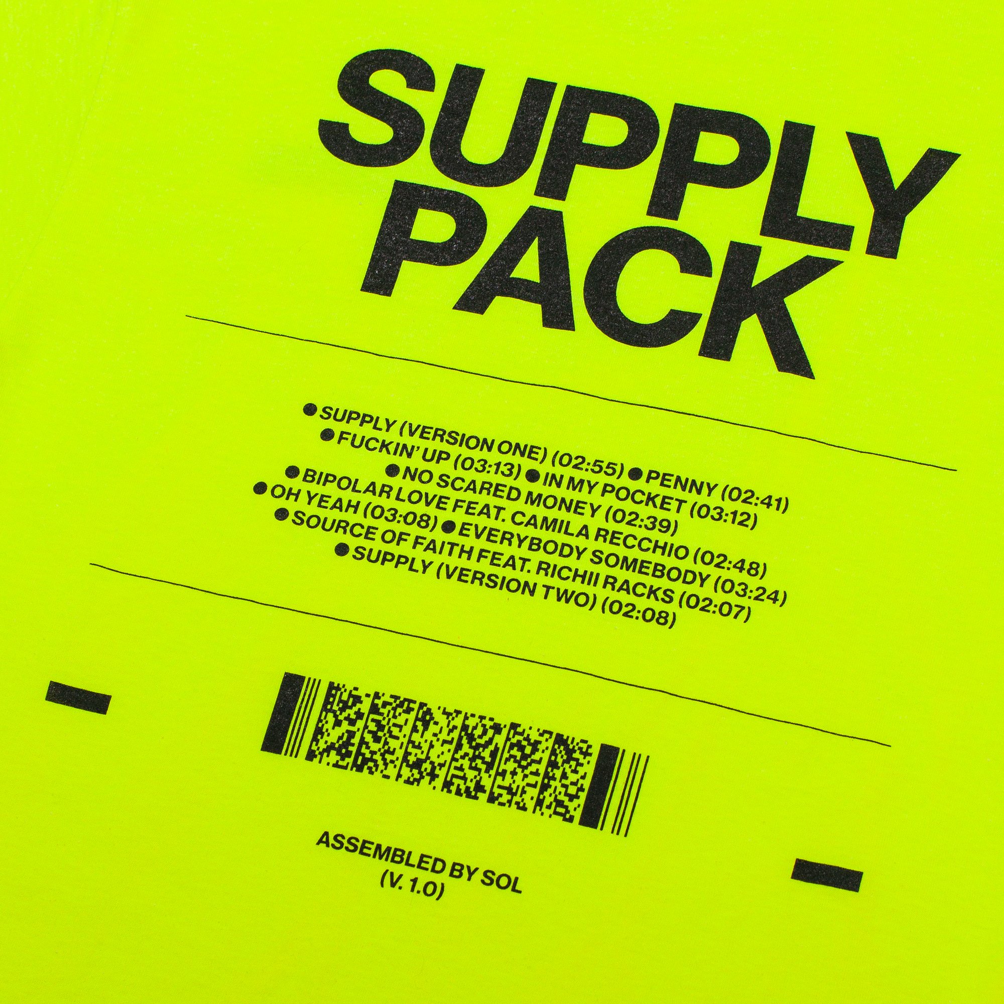 Supply Pack Tee - Yellow